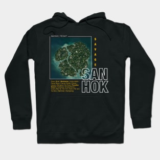 Sanhok Map Hoodie